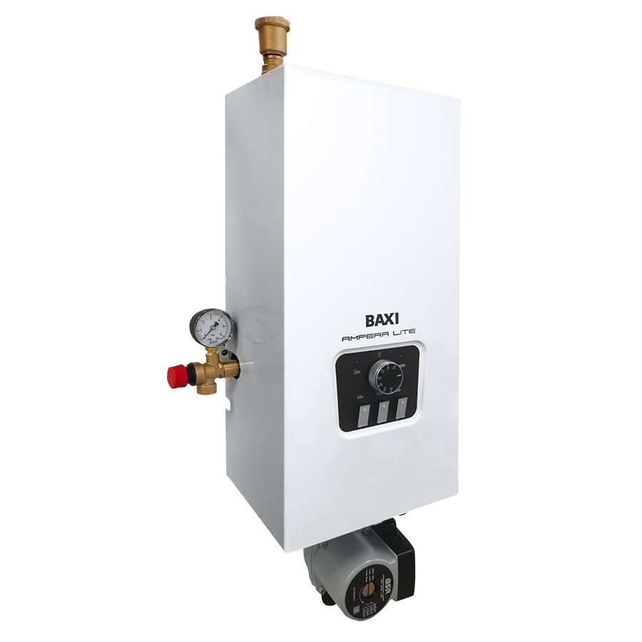 ОСНОВНЫЕ КОМПОНЕНТЫ

	Основной теплообменник
	Силовые реле
	Блок нагревательных элементов
	Трехскоростной циркуляционный насос
	Панель управления
	Колодка подключения ТЭНов c автоматическим&nbsp;расцепителем
	Трубки подачи теплоносителя
	Трубка возврата теплоносителя в котёл
